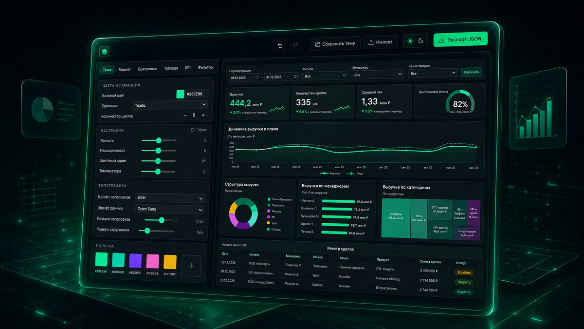 Theme Builder — генератор тем оформления дашбордов FatData