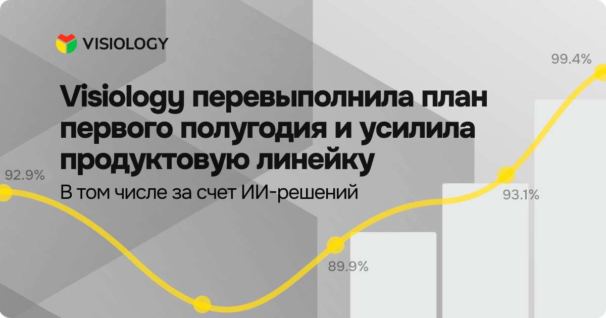 Visiology перевыполнила план первого полугодия и усилила продуктовую линейку