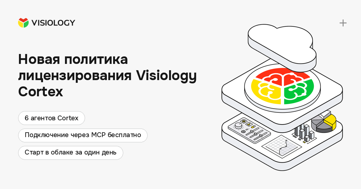Visiology обновляет лицензирование Cortex: бесплатный MCP-сервер, понятные уровни и доступный старт
